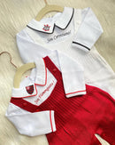 PROMOÇÃO Kit Saída Maternidade TIME FAVORITO Completa  - Veste Até 4 Meses (Menino)