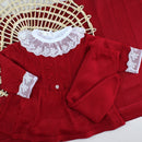 Kit Saída Maternidade Vanessa Body bordado- Personalize Com o Nome da Sua Princesa