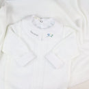 Saída De Maternidade Masculina Bebê  Branco