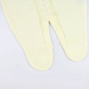 Saída De Maternidade Masculina Bebê Tricô Amarelo